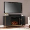Monwit Electric Fireplace Console with Media Storage Black/Gold - Aiden Lane 2 Monwit Electric Fireplace Console with Media Storage Black/Gold - Aiden Lane -Cheap TV Stands Store unnamed file 2615