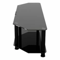 AVF Cable Management and TV Stand for TVs up to 65" Chrome