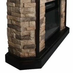 39" Freestanding Electric Fireplace Tan - Home Essentials -Cheap TV Stands Store unnamed file 2676