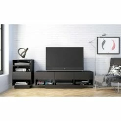 Stereo Drawer Audio Cabinet Black - Nexera -Cheap TV Stands Store unnamed file 27