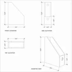 Bamboo Magazine Box in Natural Brown-Pemberly Row -Cheap TV Stands Store unnamed file 2744