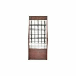 AdirOffice Wooden Magazine Rack Mahogany (640-4020-MA)