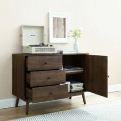 Lucas Media Console - Crosley Gray -Cheap TV Stands Store unnamed file 2782