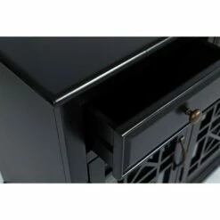 60" Craftsman Series Wooden Media Unit with 3 Drawers - Benzara Cream -Cheap TV Stands Store unnamed file 2833