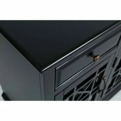 60" Craftsman Series Wooden Media Unit with 3 Drawers - Benzara Cream -Cheap TV Stands Store unnamed file 2834