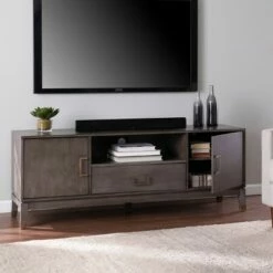 Harend Media Stand with Storage Gray - Aiden Lane -Cheap TV Stands Store unnamed file 2843