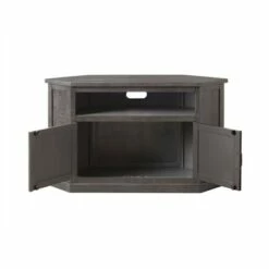 Rustic Corner 50" Solid Wood TV Stand Gray - Martin Svensson Home -Cheap TV Stands Store unnamed file 286