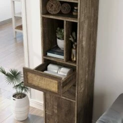 Niles Storage Media Tower Reclaimed Oak - HOMES: Inside + Out -Cheap TV Stands Store unnamed file 2879
