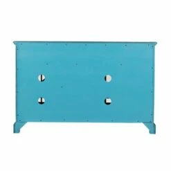 Wooden Media Unit with 2 Drawers and 3 Doors Blue - Benzara 7 Wooden Media Unit with 2 Drawers and 3 Doors Blue - Benzara -Cheap TV Stands Store unnamed file 2898