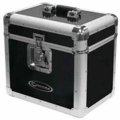 Odyssey Innovative Designs Odyssey KROM Transport Case for 70, 12 Inch Vinyl Records, Silver (3 Pack)