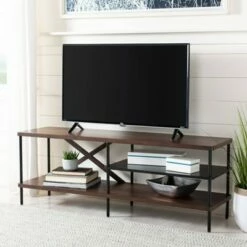 Bruno Industrial TV Stand for TVs up to 45" - Safavieh