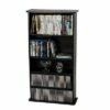Drawbridge Multimedia Storage Rack Black - Atlantic -Cheap TV Stands Store unnamed file 3097