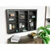 Triple Wall Mounted Storage - Prepac Black