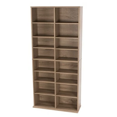 Henley 464 Media Storage Weathered Oak - Atlantic 3 Henley 464 Media Storage Weathered Oak - Atlantic