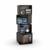 Multimedia Storage 4 Tier Rotating Cube Rack Espresso - Atlantic -Cheap TV Stands Store unnamed file 3185