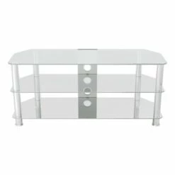 TV Stand with Cable Management for TVs up to 55" - AVF Black -Cheap TV Stands Store unnamed file 331