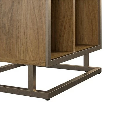 Regal Record Storage Stand - Novogratz Walnut 12 Regal Record Storage Stand - Novogratz Walnut - Image 10