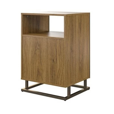 Regal Record Storage Stand - Novogratz Walnut 13 Regal Record Storage Stand - Novogratz Walnut - Image 11