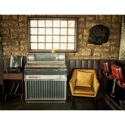 Brittany Mid Century Modern Turntable Stand Walnut - Novogratz 14 Brittany Mid Century Modern Turntable Stand Walnut - Novogratz - Image 13