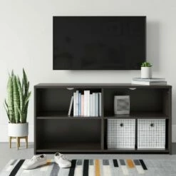 Storage TV Stand for TVs up to 43" - Room Essentials™ Black