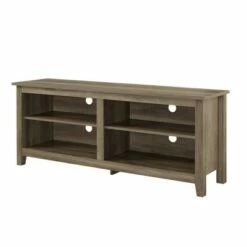 Farmhouse 4 Cubby Wood Open Storage TV Stand for TVs up to 65" - Saracina Home Driftwood 35 Farmhouse 4 Cubby Wood Open Storage TV Stand for TVs up to 65" - Saracina Home Driftwood -Cheap TV Stands Store unnamed file 3405