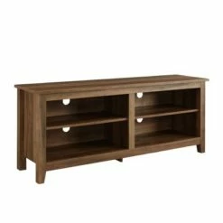 Farmhouse 4 Cubby Wood Open Storage TV Stand for TVs up to 65" - Saracina Home Driftwood 37 Farmhouse 4 Cubby Wood Open Storage TV Stand for TVs up to 65" - Saracina Home Driftwood -Cheap TV Stands Store unnamed file 3407