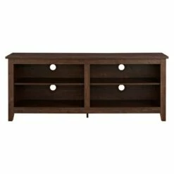 Farmhouse 4 Cubby Wood Open Storage TV Stand for TVs up to 65" - Saracina Home Driftwood 38 Farmhouse 4 Cubby Wood Open Storage TV Stand for TVs up to 65" - Saracina Home Driftwood -Cheap TV Stands Store unnamed file 3408