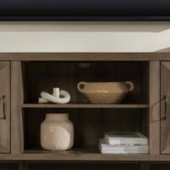 Modern Farmhouse Barn Door TV Stand for TVs up to 80" - Saracina Home White Oak 30 Modern Farmhouse Barn Door TV Stand for TVs up to 80" - Saracina Home White Oak -Cheap TV Stands Store unnamed file 3565