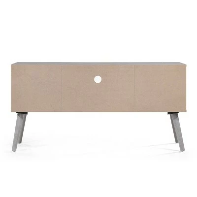 47" Amarah Mid Century Modern Entertainment Center - Christopher Knight Home Gray 6 47" Amarah Mid Century Modern Entertainment Center - Christopher Knight Home Gray - Image 4