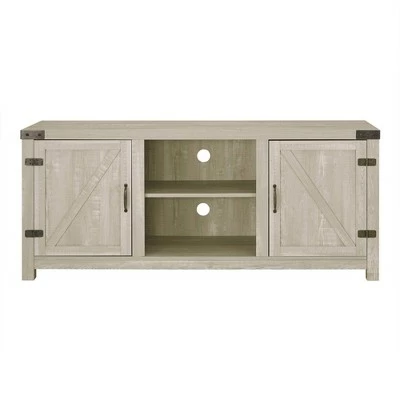 Clarabelle Farmhouse Barn Door TV Stand for TVs up to 60" - Saracina Home Sable Gray 14 Clarabelle Farmhouse Barn Door TV Stand for TVs up to 60" - Saracina Home Sable Gray - Image 12