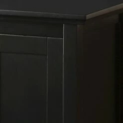 Closed Storage Wood TV Stand Console for TVs up to 55" - Saracina Home Vintage Gray -Cheap TV Stands Store unnamed file 3659