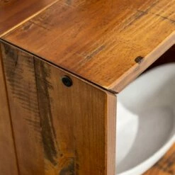 Rustic Modern Solid Wood TV Stand for TVs up to 50" - Saracina Home Gray Wash -Cheap TV Stands Store unnamed file 3667