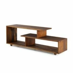 Rustic Modern Solid Wood TV Stand for TVs up to 50" - Saracina Home Gray Wash -Cheap TV Stands Store unnamed file 3669
