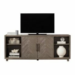 Palisades 2 Door Console TV Stand for TVs up to 80" Gray - Martin Furniture -Cheap TV Stands Store unnamed file 3793