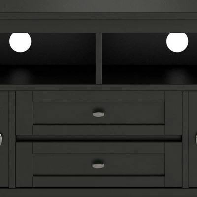 72" Norfolk TV Stand for TVs up to 80" - WyndenHall White 5 72" Norfolk TV Stand for TVs up to 80" - WyndenHall White - Image 3