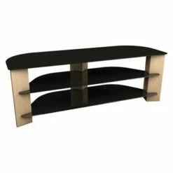 Glass Shelves TV Stand for TVs up to 65" - AVF Walnut -Cheap TV Stands Store unnamed file 389