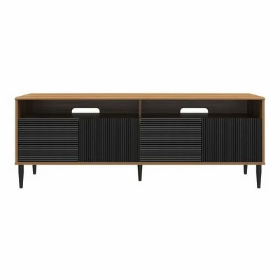 Daphne TV Stand for TVs up to 65" - Mr. Kate Walnut/black 12 Daphne TV Stand for TVs up to 65" - Mr. Kate Walnut/black - Image 10