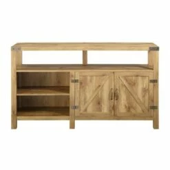 2 Door Farmhouse Highboy TV Stand for TVs up to 65" - Saracina Home Barnwood -Cheap TV Stands Store unnamed file 3912