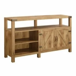 2 Door Farmhouse Highboy TV Stand for TVs up to 65" - Saracina Home Barnwood -Cheap TV Stands Store unnamed file 3925