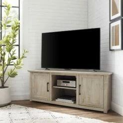 Camden Corner TV Stand for TVs up to 60" - Crosley Frosted Oak -Cheap TV Stands Store unnamed file 395