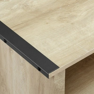 4 Drawer Farmhouse TV Stand for TVs up to 80" - Saracina Home Gray Wash 7 4 Drawer Farmhouse TV Stand for TVs up to 80" - Saracina Home Gray Wash - Image 5