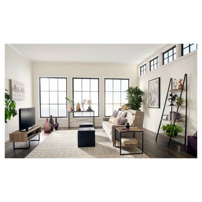 Mixed Material TV Stand for TVs up to 45" Gray - ClosetMaid 5 Mixed Material TV Stand for TVs up to 45" Gray - ClosetMaid - Image 3