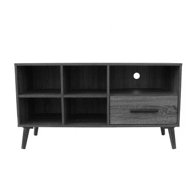 Marceau Mid-Century Modern TV Stand for TVs up to 44" - Christopher Knight Home Dark Walnut 9 Marceau Mid-Century Modern TV Stand for TVs up to 44" - Christopher Knight Home Dark Walnut - Image 7