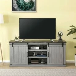 TV Stand for TVs up to 72" - Home Essentials White