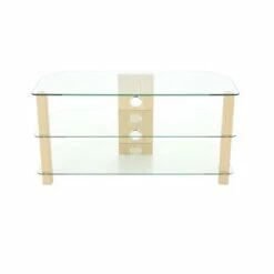 Glass Shelves TV Stand for TVs up to 50" - AVF Oak -Cheap TV Stands Store unnamed file 414