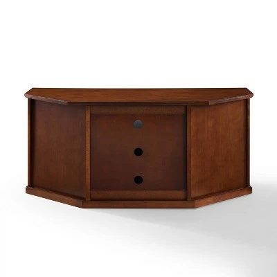 Shelby Corner TV Stand for TVs up to 65" - Crosley White 3 Shelby Corner TV Stand for TVs up to 65" - Crosley White