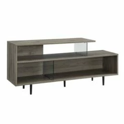 Asymmetrical Wood and Glass Console TV Stand for TVs up to 50" - Saracina Home Slate Gray 23 Asymmetrical Wood and Glass Console TV Stand for TVs up to 50" - Saracina Home Slate Gray -Cheap TV Stands Store unnamed file 4166