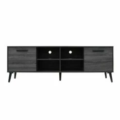 74" Dontae Mid Century Modern TV Stand - Christopher Knight Home Gray -Cheap TV Stands Store unnamed file 4199