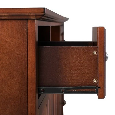 Shelby Corner TV Stand for TVs up to 65" - Crosley White 8 Shelby Corner TV Stand for TVs up to 65" - Crosley White - Image 6