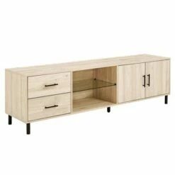Sana Modern Triple Storage TV Stand for TVs up to 80" - Saracina Home Birch -Cheap TV Stands Store unnamed file 4248